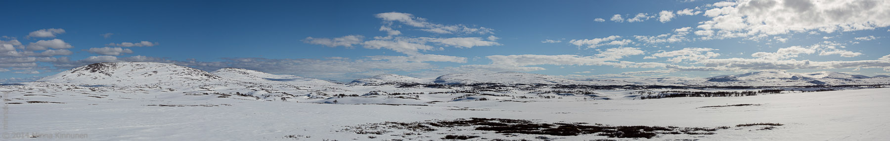 View over the plateau